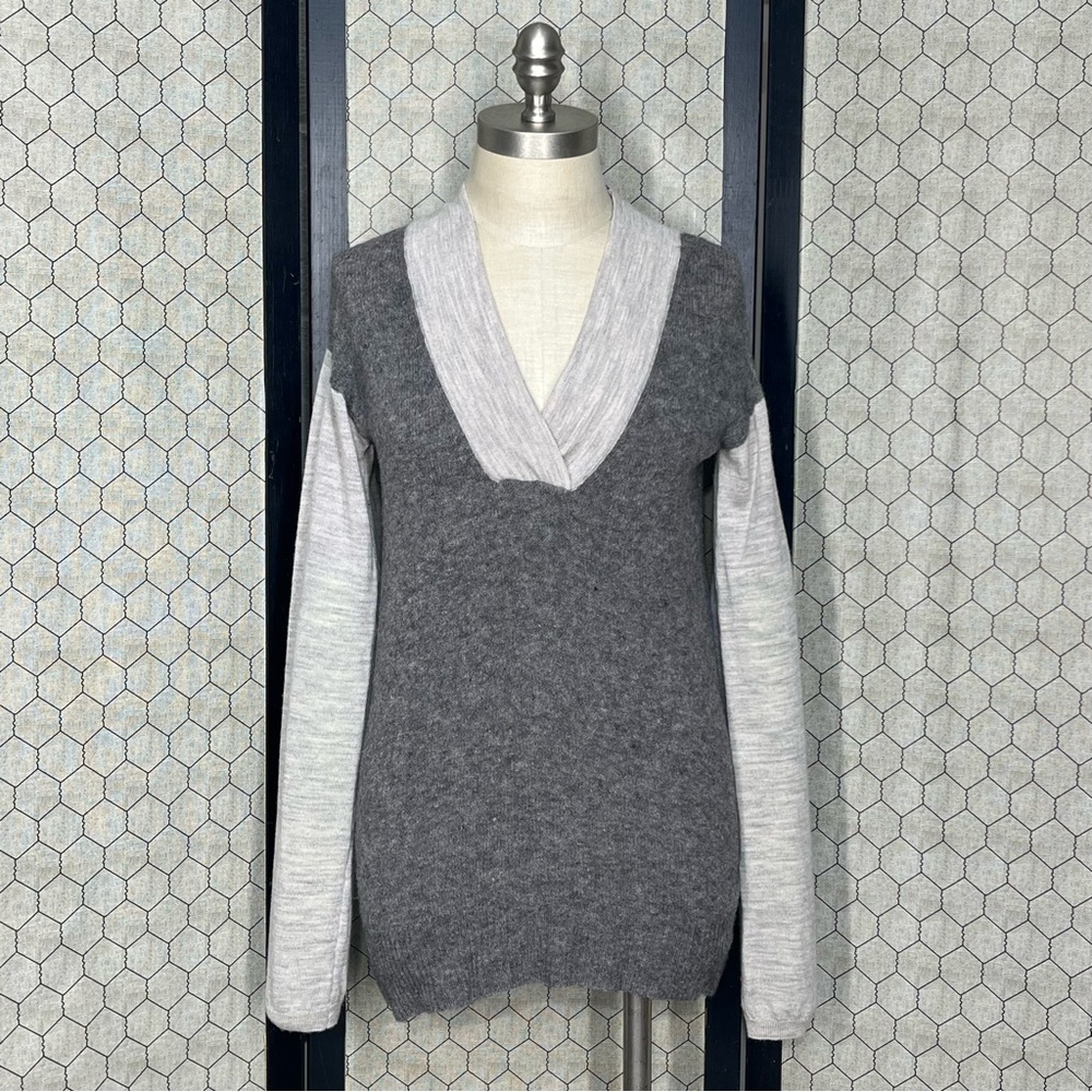 Moth Anthropology V-Neck Sweater